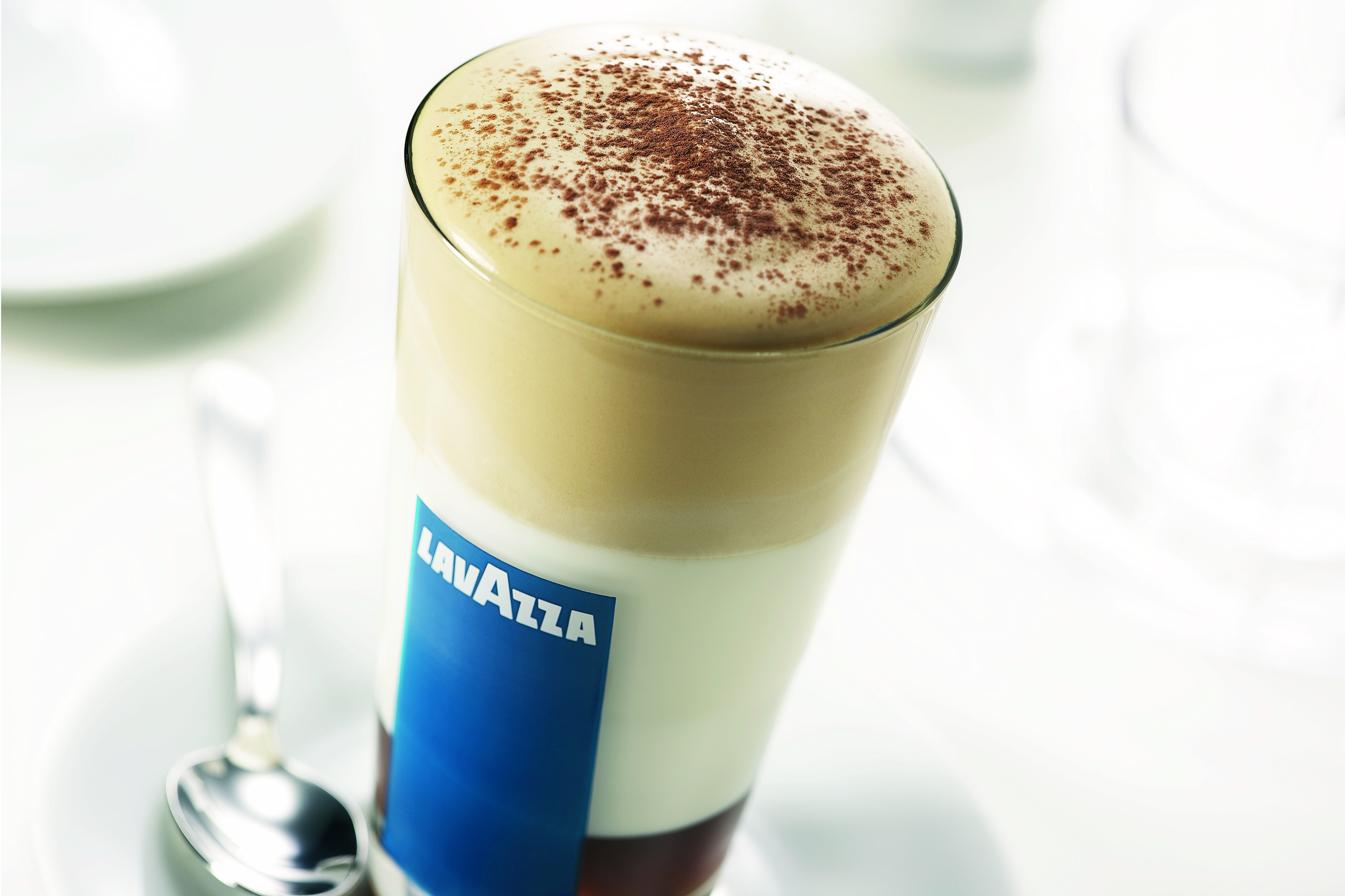 Kawa latte macchiato